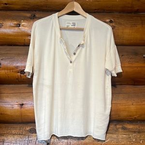 Cream Jackson Rowe shirt Small